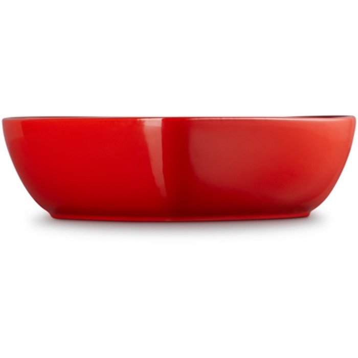 Блюдо сервірувальне у формі серця 30 см, червоне Heart Le Creuset