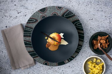 Тарілка пиріжкова з декором 16 см Rock Manufacture Villeroy & Boch