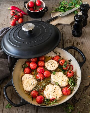 Гусятница / жаровня 29 см, помаранчевий Le Creuset