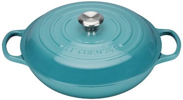 Сковорода-жаровня чавунна 26 см, бірюзовий Le Creuset