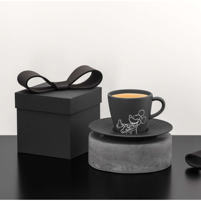 Чашка для кави 160 мл чорна Manufacture - Mickey Mouse Villeroy & Boch