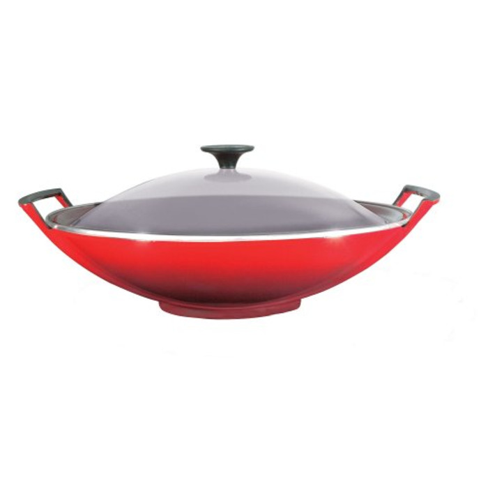 Сковорода Вок 36 см, червоний Le Creuset