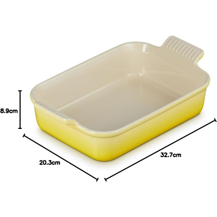 Форма для запікання прямокутна 2,4 л 26 см Citrus Le Creuset