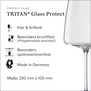 Келих для вина 710 мл набір 2 предмети Vivid Senses, Zwiesel Glas