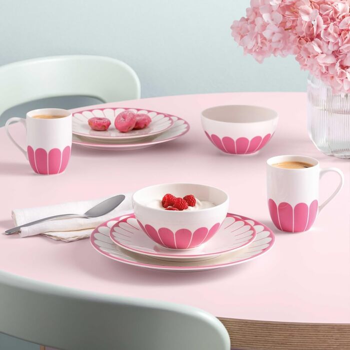 Піала для пластівців 430 мл рожевий Fleur Villeroy & Boch