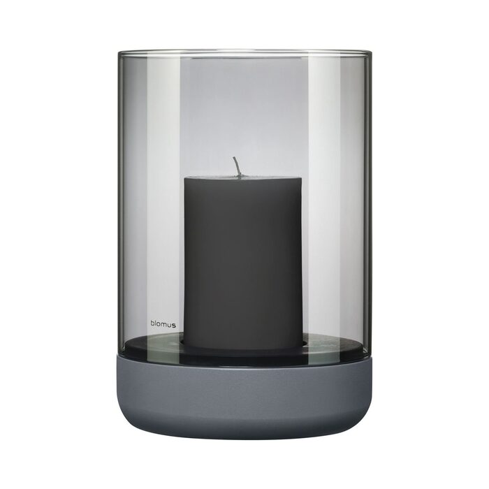 Підсвічник 22,5 см L Steel Gray / Smoke Calma Blomus