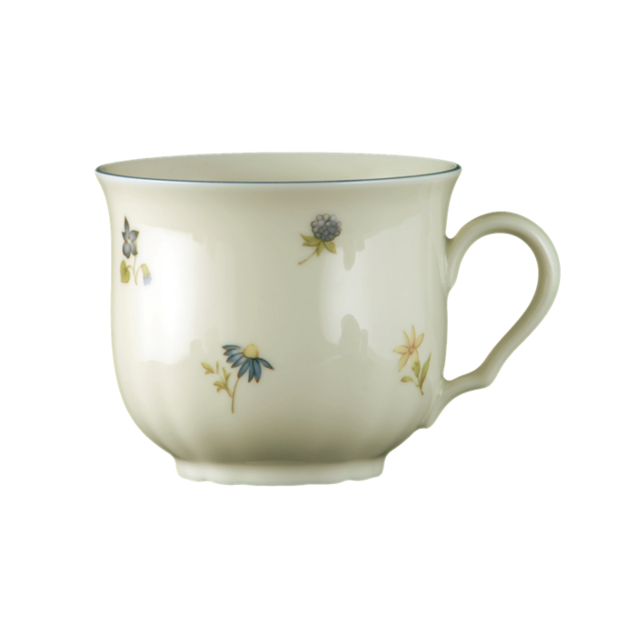 Чашка для кави 0.21 л Streublume blauer Rand Marie-Luise Seltmann