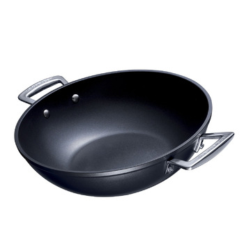 Сковорода без кришки, з антипригарним покриттям, 28 см, чорний Le Creuset