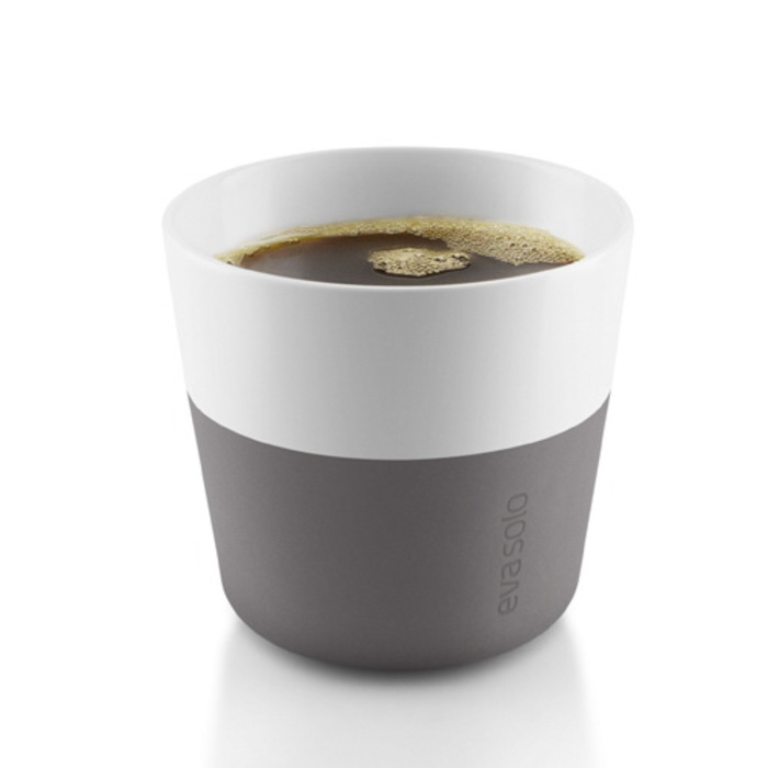 Набір кухлів для лунго 230 мл сірих Caffé Lungo Eva Solo