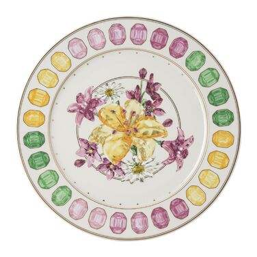 Тарілка сервірувальна 33 см Букет IDYLLIA Swarovski x Rosenthal