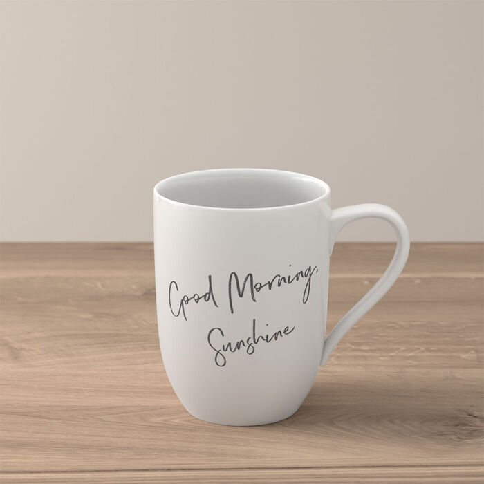 Чашка 340 мл "Good Morning, Sunshine", біла Statement Villeroy & Boch