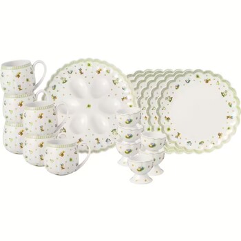 Набір посуду Easter Delight Villeroy & Boch 19 предметів на 6 персон