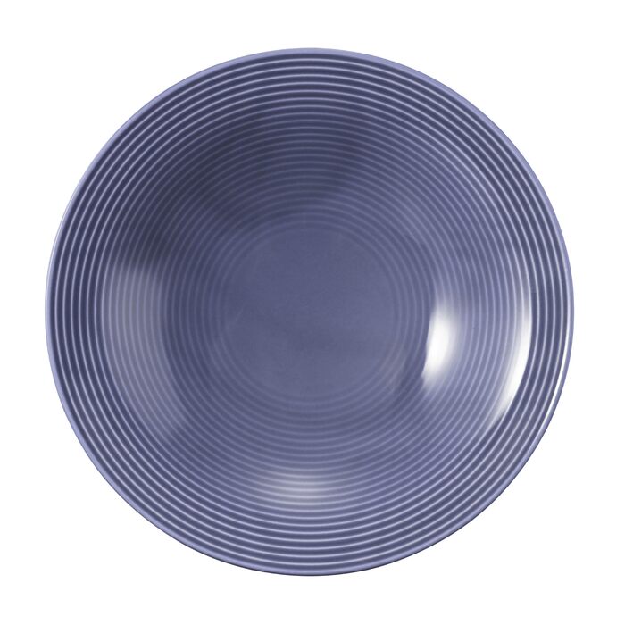 Тарелка суповая 22,5 см Beat Color Glaze Fliederblau Seltmann Weiden