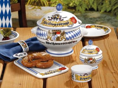Набор столовой посуды для подачи белых колбасок, 8 предметов Compact Bayern Seltmann Weiden