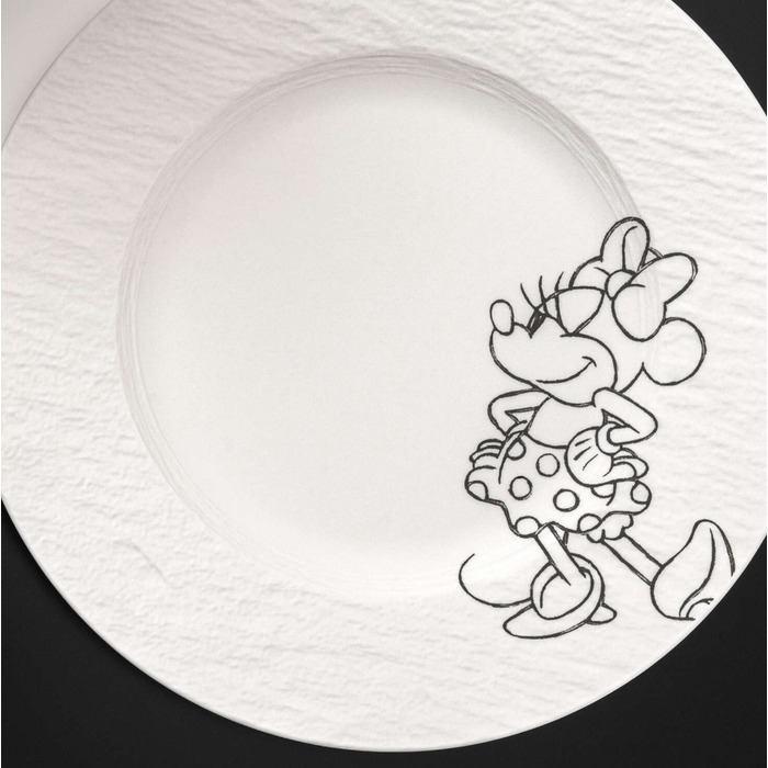 Тарелка для завтрака / десерта 21,7 см белая Manufacture - Mickey Mouse Villeroy & Boch