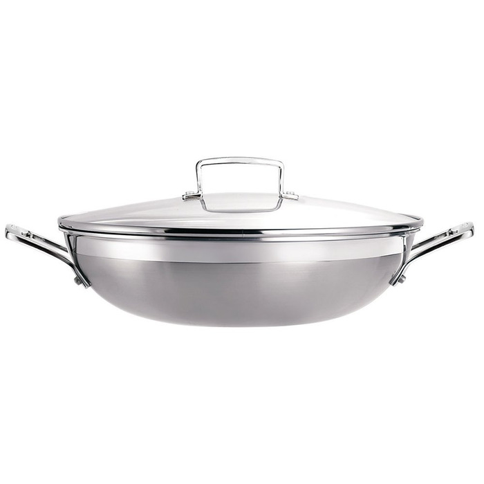 Сковорода 3-PLY з антипригарним покриттям 3Ply, 30 см, сталевий Le Creuset