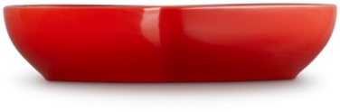 Блюдо сервировочное в форме сердца 20 см, красное Heart Le Creuset