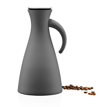 Кавовий вакуумний глечик 1 л темно-сірий Kaffee-Isolierkanne Eva Solo