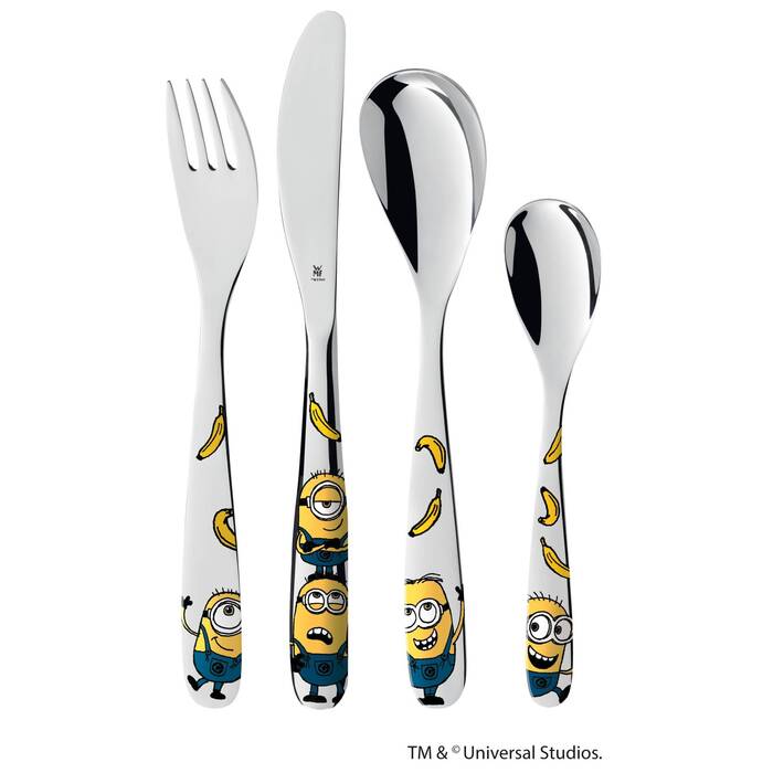 Набір дитячих столових приборів 4 предмета Minions WMF
