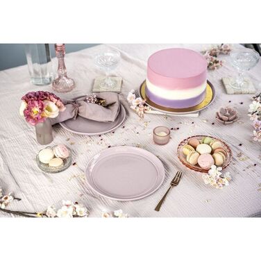 Тарілка плоска 22 см, кераміка Dining Line Staub