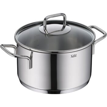 Каструля 20 см зі скляною кришкою Extra Cook Silit